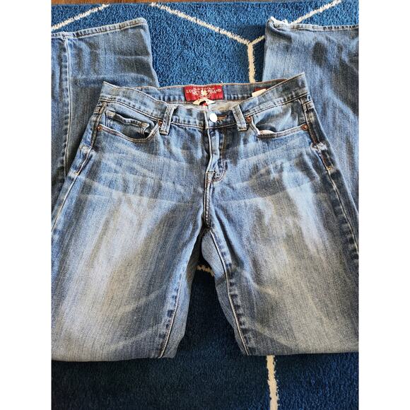 Lucky Brand Women's Sofia Boot Dark Wash 8/29 - Picture 3 of 9